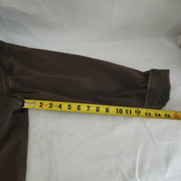 Vintage Y2K Dungarees High Sierra Men's Brown Grunge Field Jacket. Size L. - Picture 7 of 8